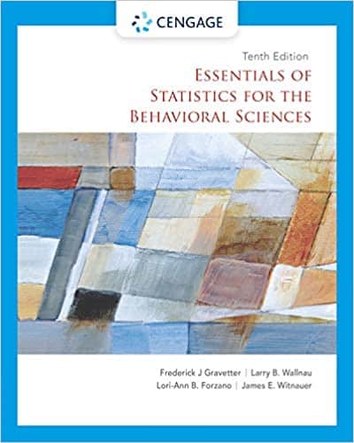 Essentials of Statistics for the Behavioral Sciences (10th Edition) – eBook PDF