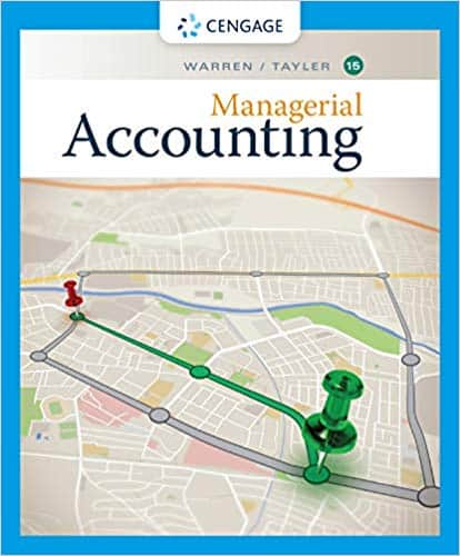 Managerial Accounting (15th Edition) – eBook PDF