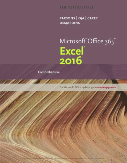 New Perspectives Microsoft Office 365 and Excel 2016: Comprehensive – PDF
